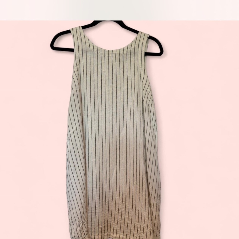 A New Day Black and Gray Sheath Mini Dress